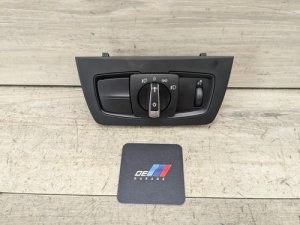 2014-2021 BMW M2 Black Headlight Switch Control Panel (Used OEM)