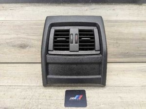 2013-2020 BMW 428i Black Rear Center Console Air Vent Grille (Used OEM)