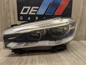  BMW X5 m White Left Adaptive LED Headlight (Used OEM)