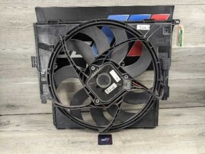 2014-2016 BMW 428i Red Radiator Cooling Fan Assembly (400W) (Used OEM)