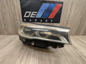 2016-2019 BMW 750i Right Passenger LED ICON Adaptive Headlight (Used OEM)