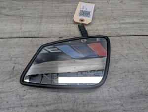 2012-2018 BMW 645Ci White Left Side Mirror Glass, Heated, Auto-Dimming (Used OEM)