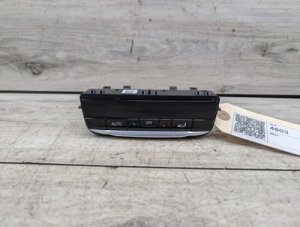 2019-2024 BMW X4 Black Rear A/C Control Panel (Used OEM)