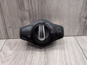 2010-2016 Audi S5 Black Headlight Control Switch (Used OEM)