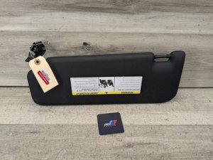 2019-2026 BMW X4 Black Right Sun Visor With Label (Used OEM)