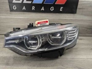2014-2020 BMW M4 Left Driver Adaptive LED Headlight Assembly (Used OEM)