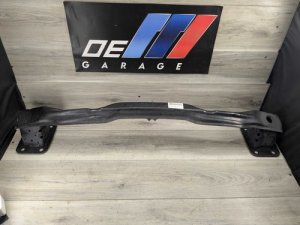 2015-2019 BMW X6 Black Bumper Reinforcement Carrier - Rear (Used OEM)