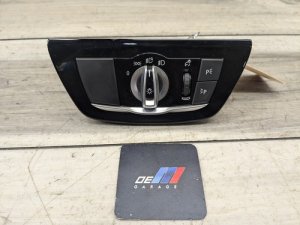 2017-2023 BMW 528i Black Headlight Switch Control Panel (Used OEM)