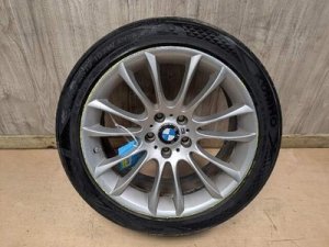 2010-2017 BMW 528i Black Light Alloy Wheel M V-Spoke 302 (Used OEM)