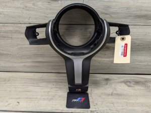 2015-2019 BMW X6 M Sport Steering Wheel Trim Bezel Cover (Used OEM)