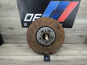 2015-2019 BMW X6 Left Brake Disc Rotor (395x36mm) - Front (Used OEM)
