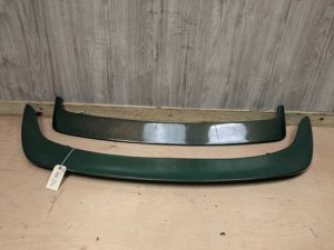 2008-2014 BMW X6 White Rear Spoiler Set (2-piece) (Used OEM)
