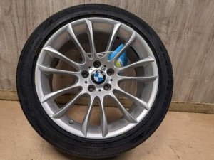 2010-2017 BMW 528i Black Light Alloy Wheel M V-Spoke 302 (Used OEM)