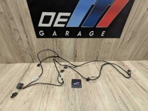 2016-2019 BMW 740i Gray Rear Bumper Set Of Cables (PDC Wiring Harness) (Used OEM)