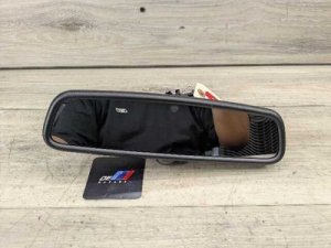 2014-2020 BMW M4 Interior Rear View Mirror with Auto-Dim (EC), Garage Door Opener (GTO), and Compass (Used OEM)