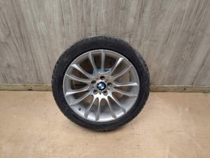 2011-2015 BMW 740i Black M V-Spoke Style 302 Front Wheel (Used OEM)