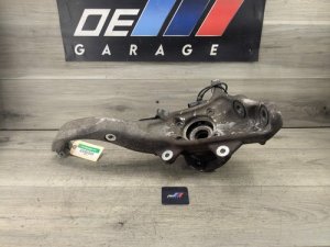2008-2019 BMW X6 Silver Front Left Steering Knuckle (Used OEM)