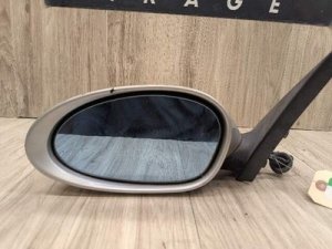 2003-2008 BMW Z4 Silver Left Side View Mirror Assembly, Heated, Auto-Dim (Used OEM)