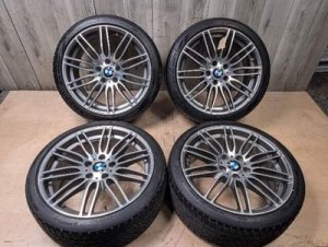 2006-2013 BMW 323i Black LA Wheel Double Spoke 269 - Front (Used OEM)