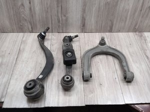 2020-2026 BMW X6 Black Left Control Arm Set - Front (Used OEM)