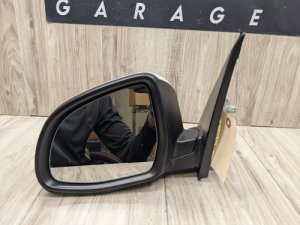 2015-2019 BMW X6 White Left Side Mirror Assembly (Used OEM)