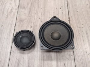  BMW X5 m Black HiFi Mid-Range Speaker and Tweeter Pair (Used OEM)