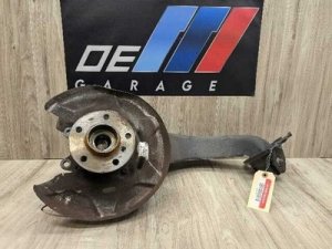2018-2023 BMW X2 White Rear Left Trailing Arm and Spindle/Knuckle Assembly (Used OEM)