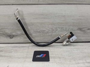 2022-2026 BMW M2 Black Negative Battery Cable with Intelligent Battery Sensor (IBS) (Used OEM)