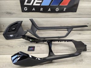  BMW 1 series Black Center Console Trim (Used OEM)