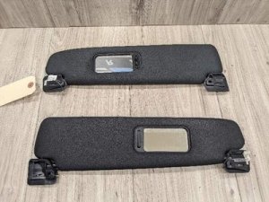 2003-2008 BMW Z4 Black Sun Visor Pair (Used OEM)
