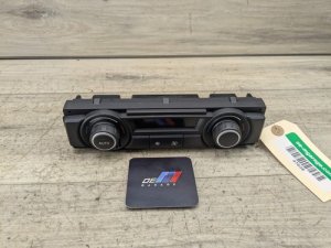 2008-2014 BMW X6 Silver Rear Air Conditioning Control (Used OEM)