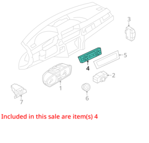 2006-2013 BMW 328i Automatic Air Conditioning Control (Used OEM)