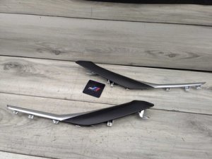 2021-2025 BMW M4 Black Center Console Side Trim Panel (Used OEM)