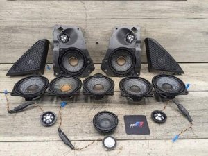 2010-2013 BMW M5 Silver Top-Hifi Mid-Range Loudspeaker (Used OEM)