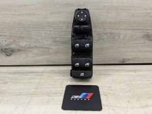 2015-2019 BMW X6 White Front Left Driver Master Window Glass Switch (Used OEM)