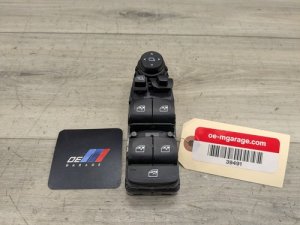2017-2023 BMW 528i Gray Front Driver Main Master Power Window Switch (Used OEM)