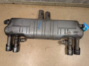 2010-2014 BMW X6 Rear Muffler With Exhaust Flap (Used OEM)