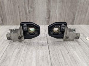 2012-2019 BMW 328i Blue Radiator Support Bracket Set (Left and Right) (Used OEM)