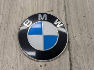 2006-2019 BMW M3 Blue Trunk Lid Emblem Roundel 74mm (Used OEM)