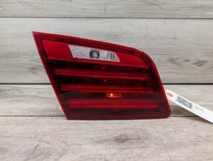 2012-2016 BMW 528i White Rear Light In Trunk Lid, Left (Used OEM)