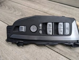 2017-2020 BMW 528i Black Front Driver Side Master Power Window Switch (Used OEM)