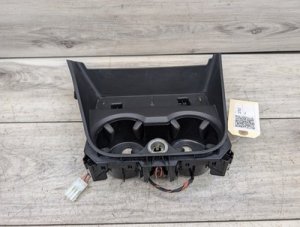 2011-2017 BMW X3 Gray Center Console Cup Holder (Used OEM)