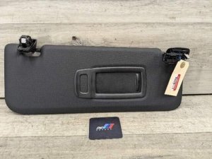2019-2026 BMW X4 Black Right Sun Visor With Label (Used OEM)