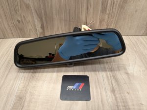 2011-2017 BMW 528i Interior Rear View Mirror with Auto-Dimming and Garage Door Opener (Used OEM)