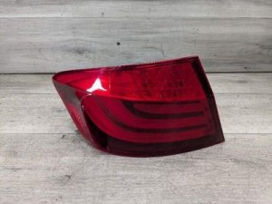 2011-2013 BMW 528i White Rear Left Driver Side Outer Tail Light (Used OEM)