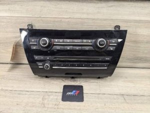  BMW X5 m Black Radio and A/C Control Panel (Used OEM)