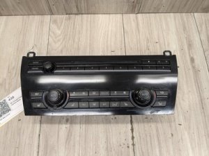 2011-2016 BMW 528i Black Front AC Heater Climate Control Switch (Used OEM)
