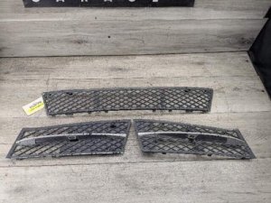 2011-2016 BMW 528i White Grille, Air Intake, Center (Used OEM)