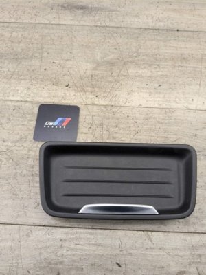 2012-2019 BMW 328i Brown Center Console Oddments Tray / Cup Holder Insert (Used OEM)