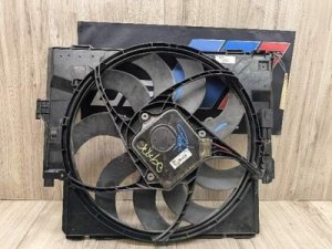 2014-2016 BMW 428i Black Radiator Cooling Fan Assembly (600W) (Used OEM)